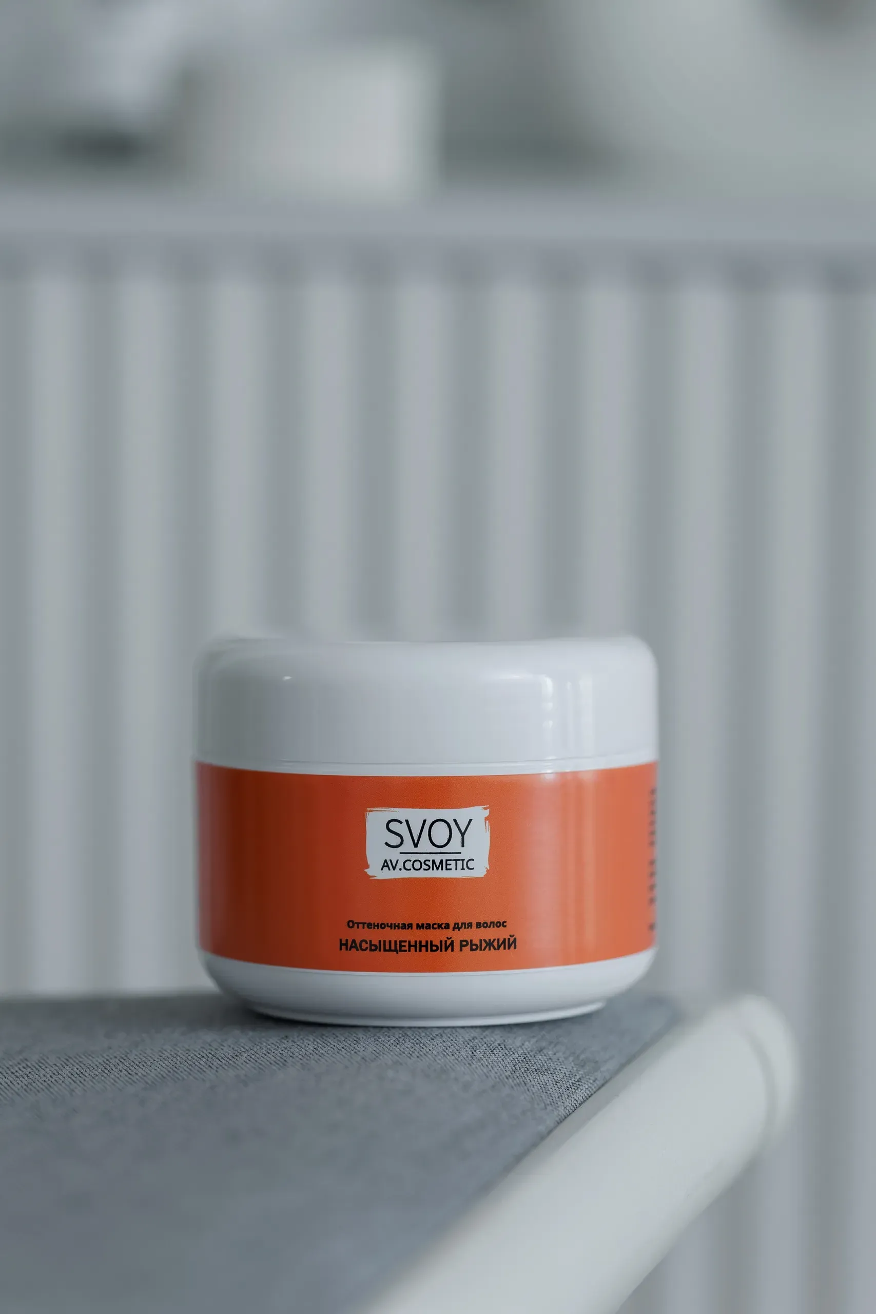 Оттеночная протеиновая маска для волос Медный